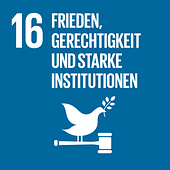 <strong><strong>SDG 16 – Frieden, Gerechtigkeit und starke Institutionen</strong></strong>